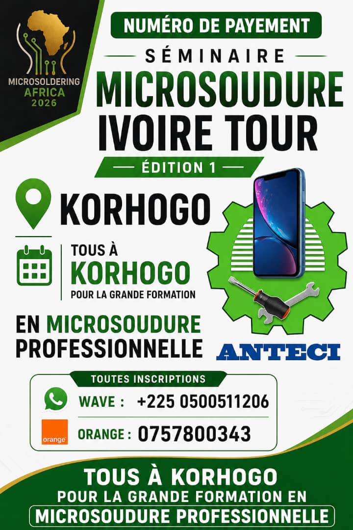 Séminaire Microsoudure Ivoire Tour - Korhogo